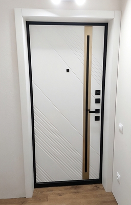 Дверь с тонкой полоской Дверь с тонкой полоской